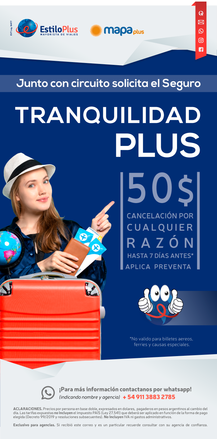 TurquÃ­a en oferta con Mapaplus. Desde 375 dÃ³lares por pasajero en base doble. Salidas 8 y 15 de Enero, 5 y 26 de Febrero. 12 y 19 de Marzo.